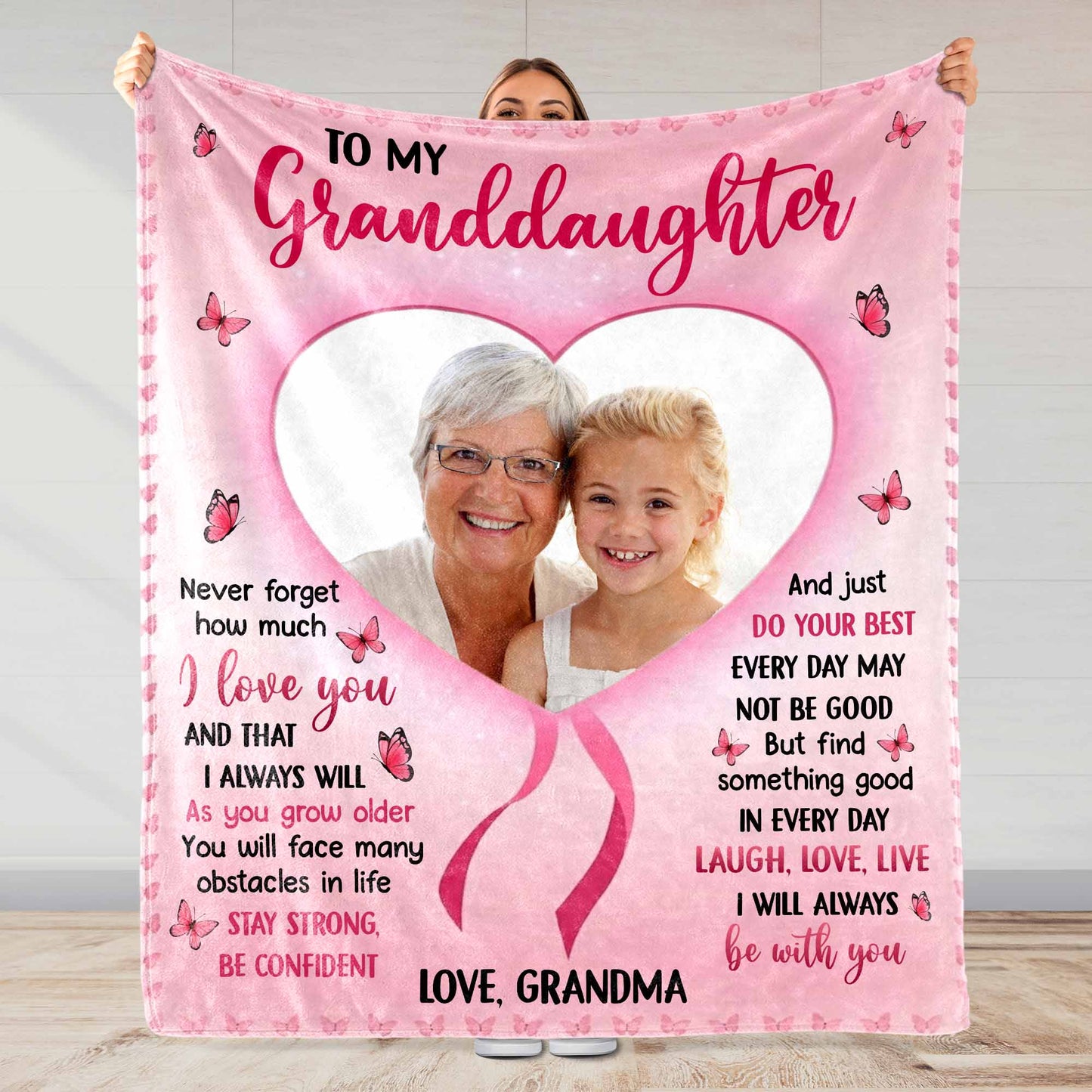 To My Granddaughter, Love And Butterflies
