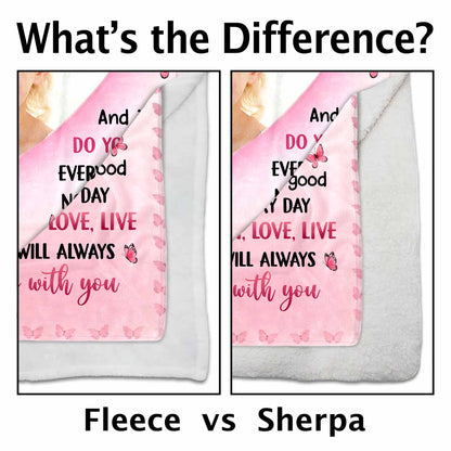 To My Granddaughter, Love And Butterflies