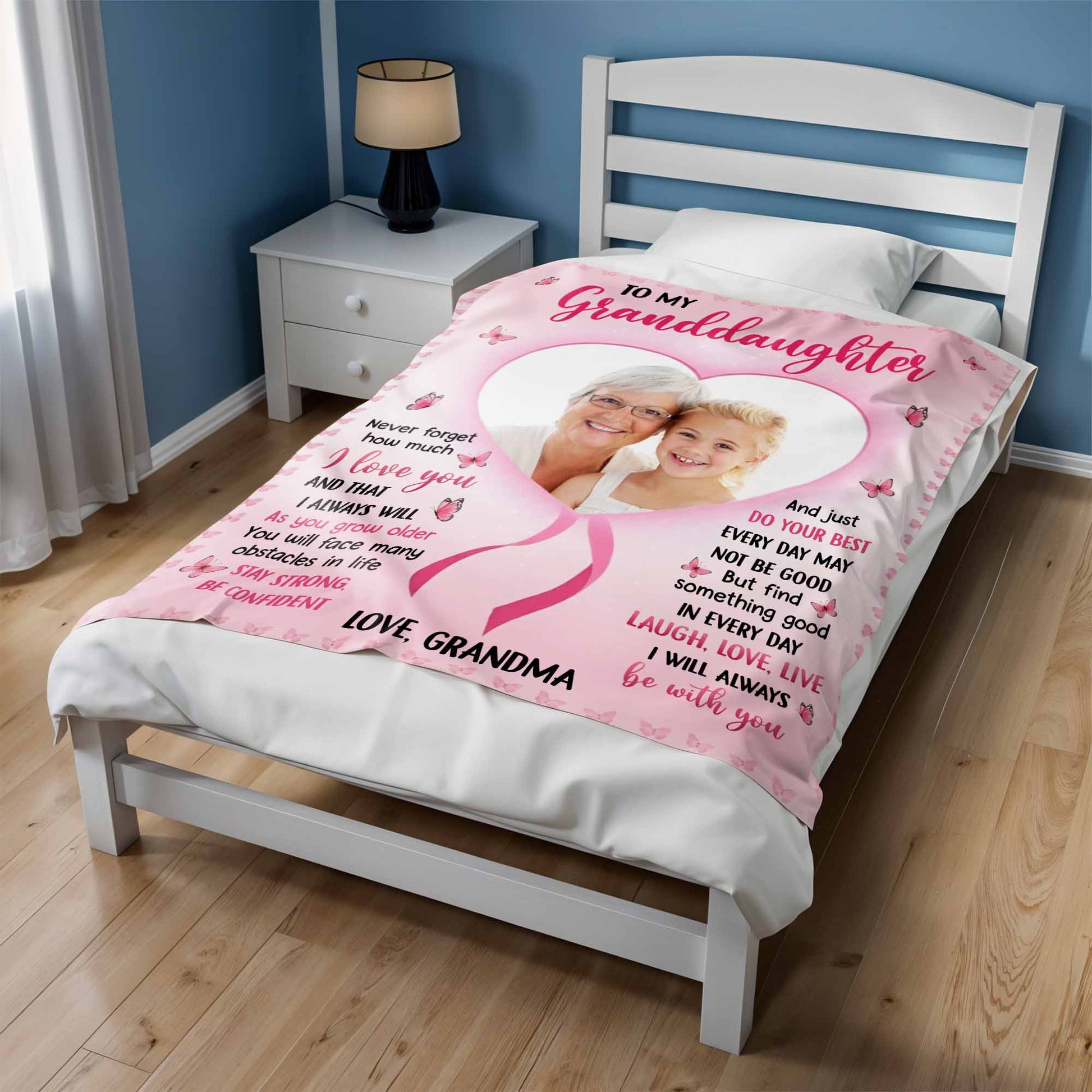 To My Granddaughter, Love And Butterflies