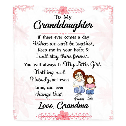 Always Be My Little Girl With Flowers And Love