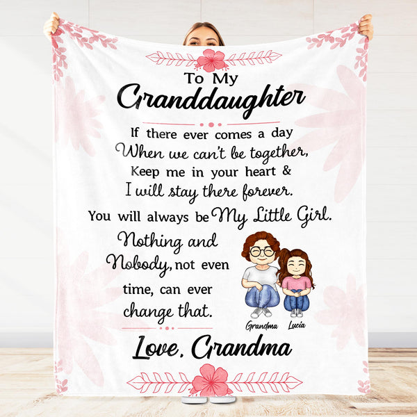 Always Be My Little Girl With Flowers And Love