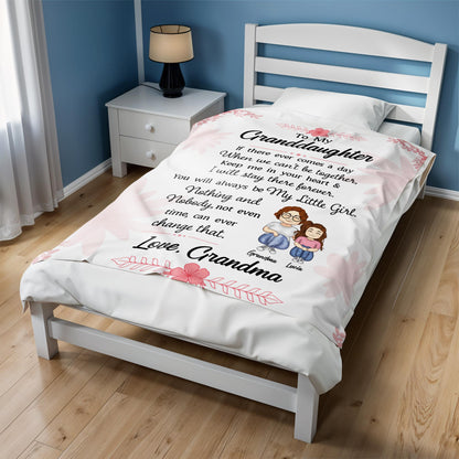 Always Be My Little Girl With Flowers And Love