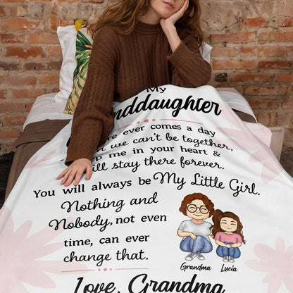 Always Be My Little Girl With Flowers And Love