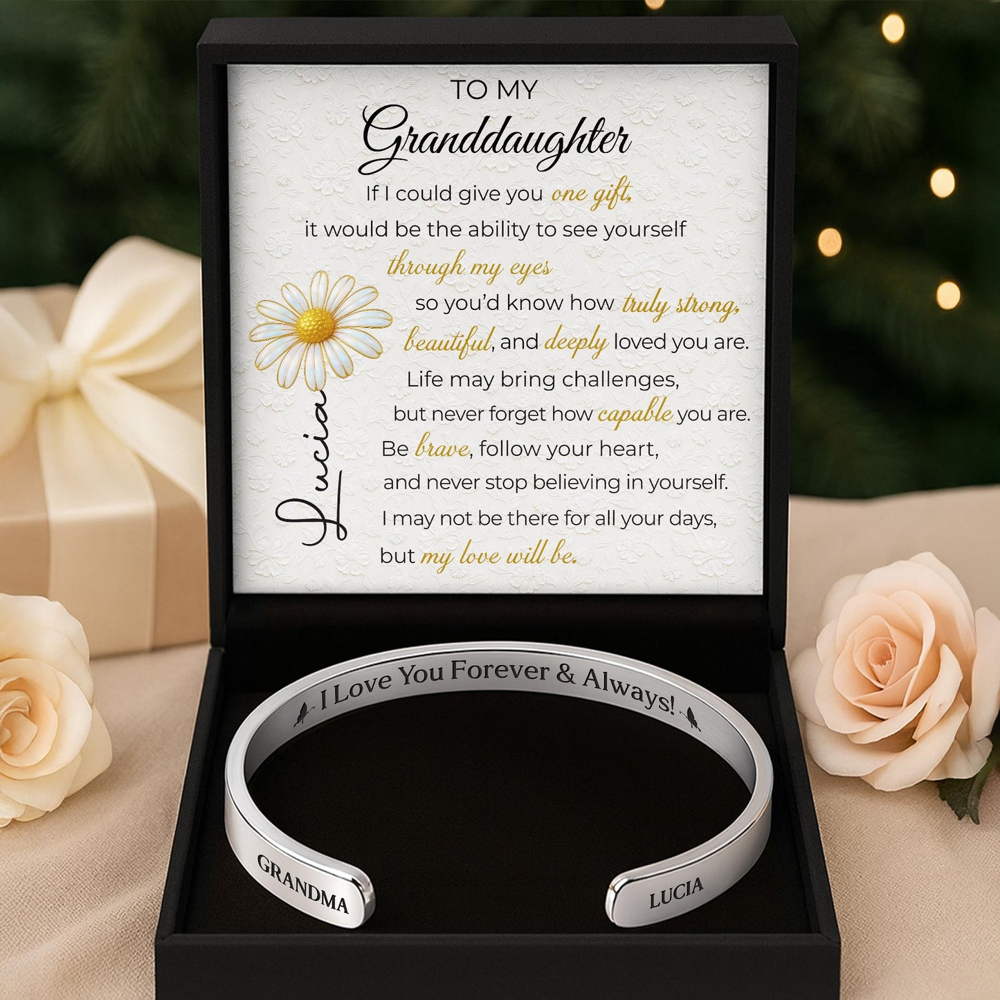 I Love You Forever & Always, Flower Design