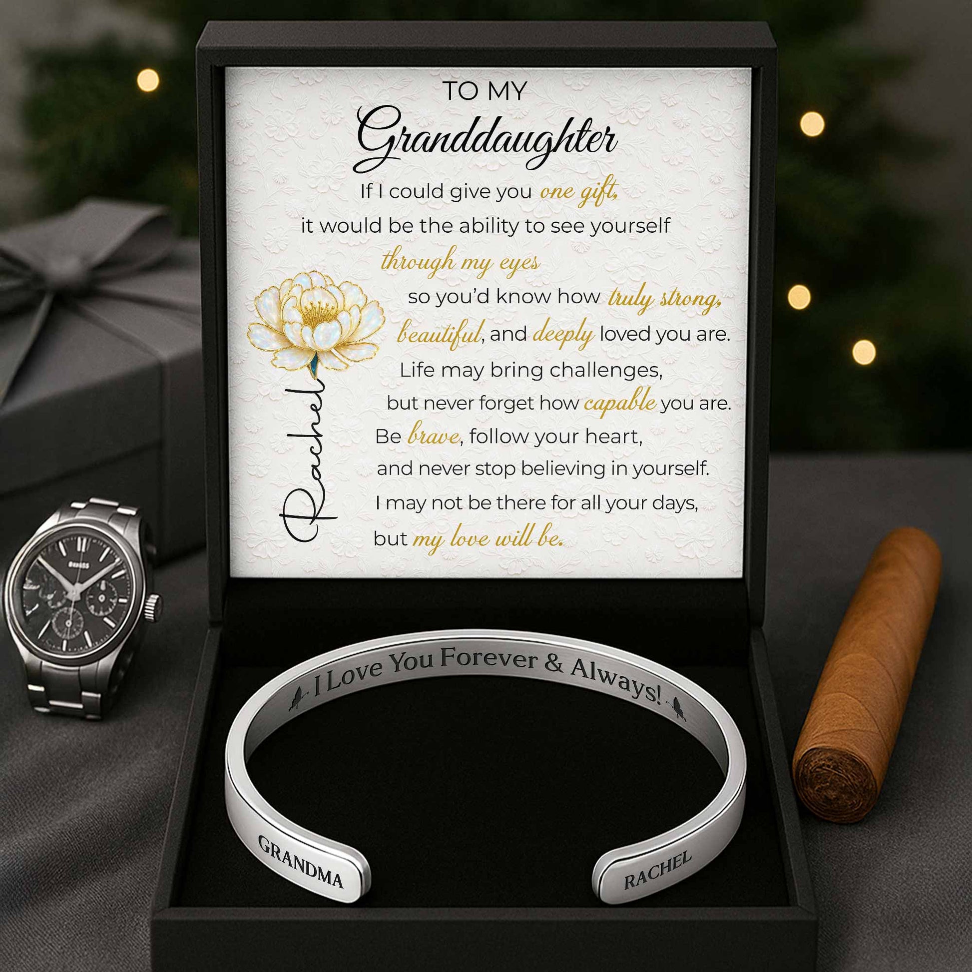 I Love You Forever & Always, Flower Design