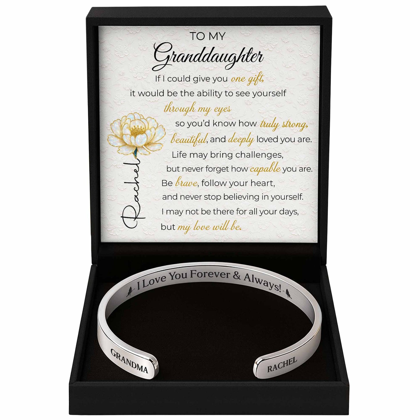 I Love You Forever & Always, Flower Design