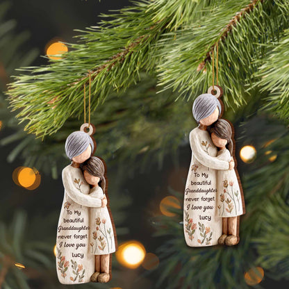 To My Beautiful Granddaughter, Love and Flowers