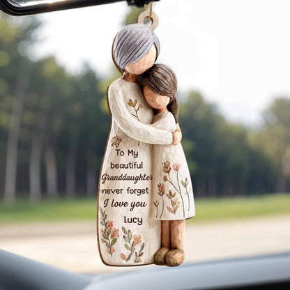 To My Beautiful Granddaughter, Love and Flowers