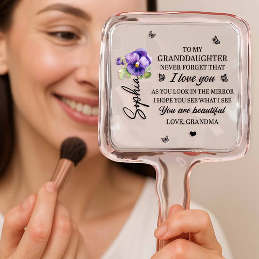 To My Granddaughter Never Forget That I Love You