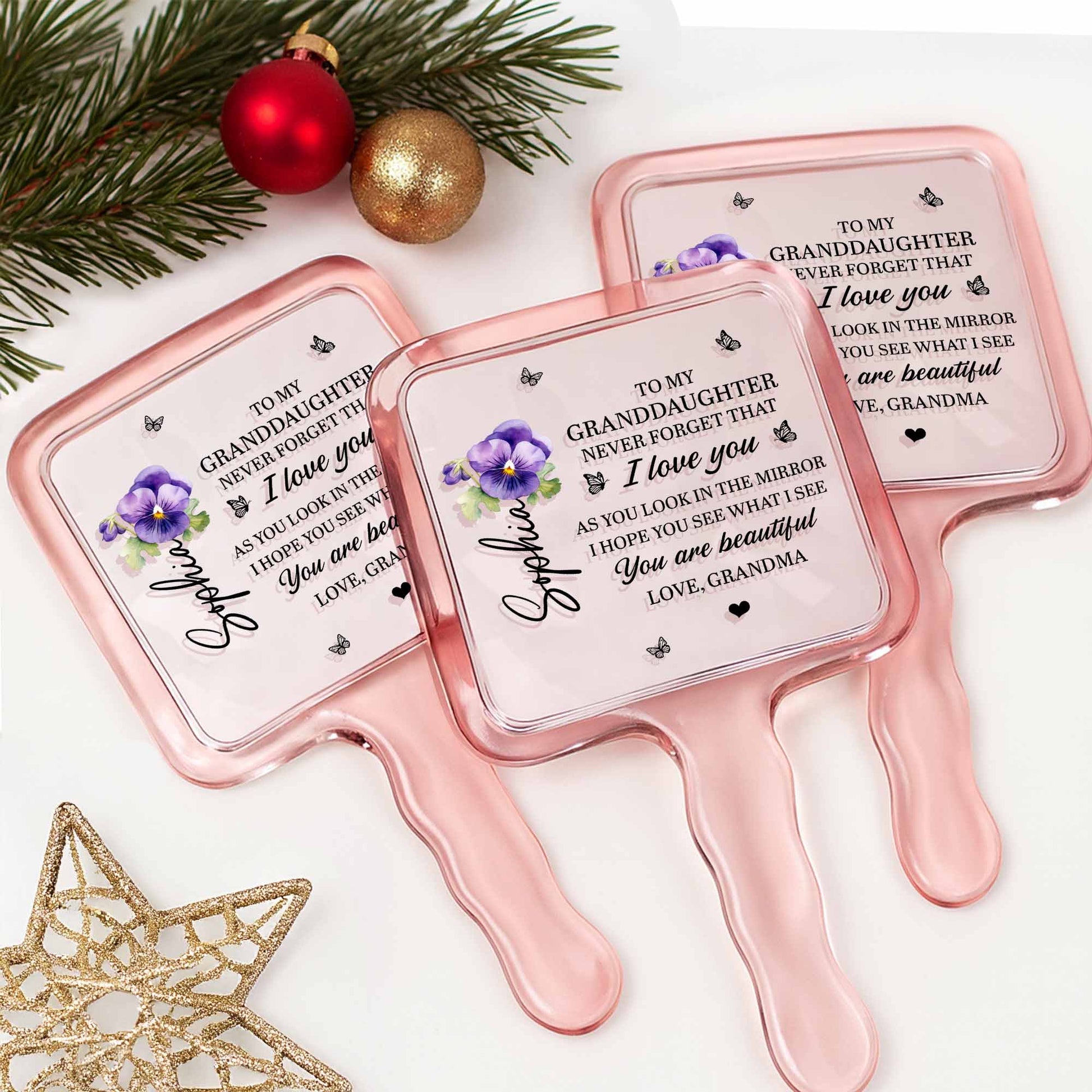 To My Granddaughter Never Forget That I Love You