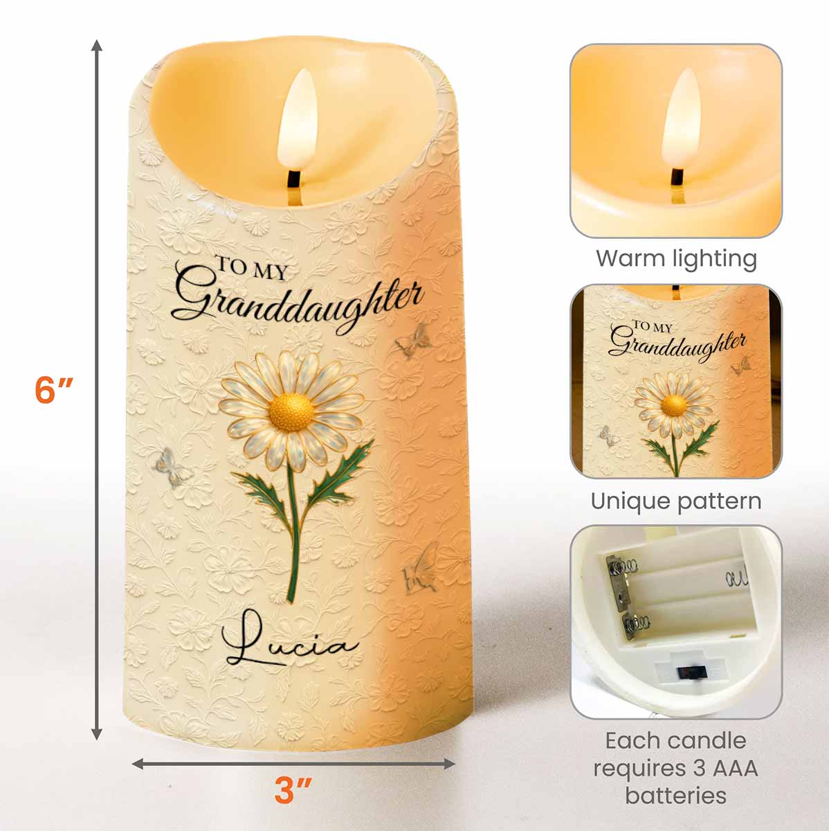 Once Upon A Time She Called Me Grandma, Daisy Design