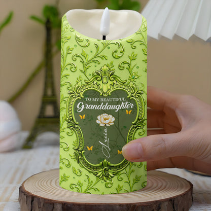 Someday When the Pages of My Life Ends, Ornate Framed Design