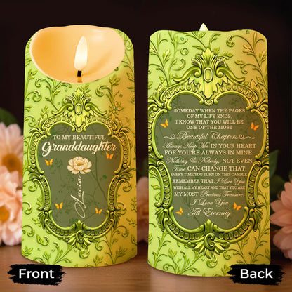 Someday When the Pages of My Life Ends, Ornate Framed Design