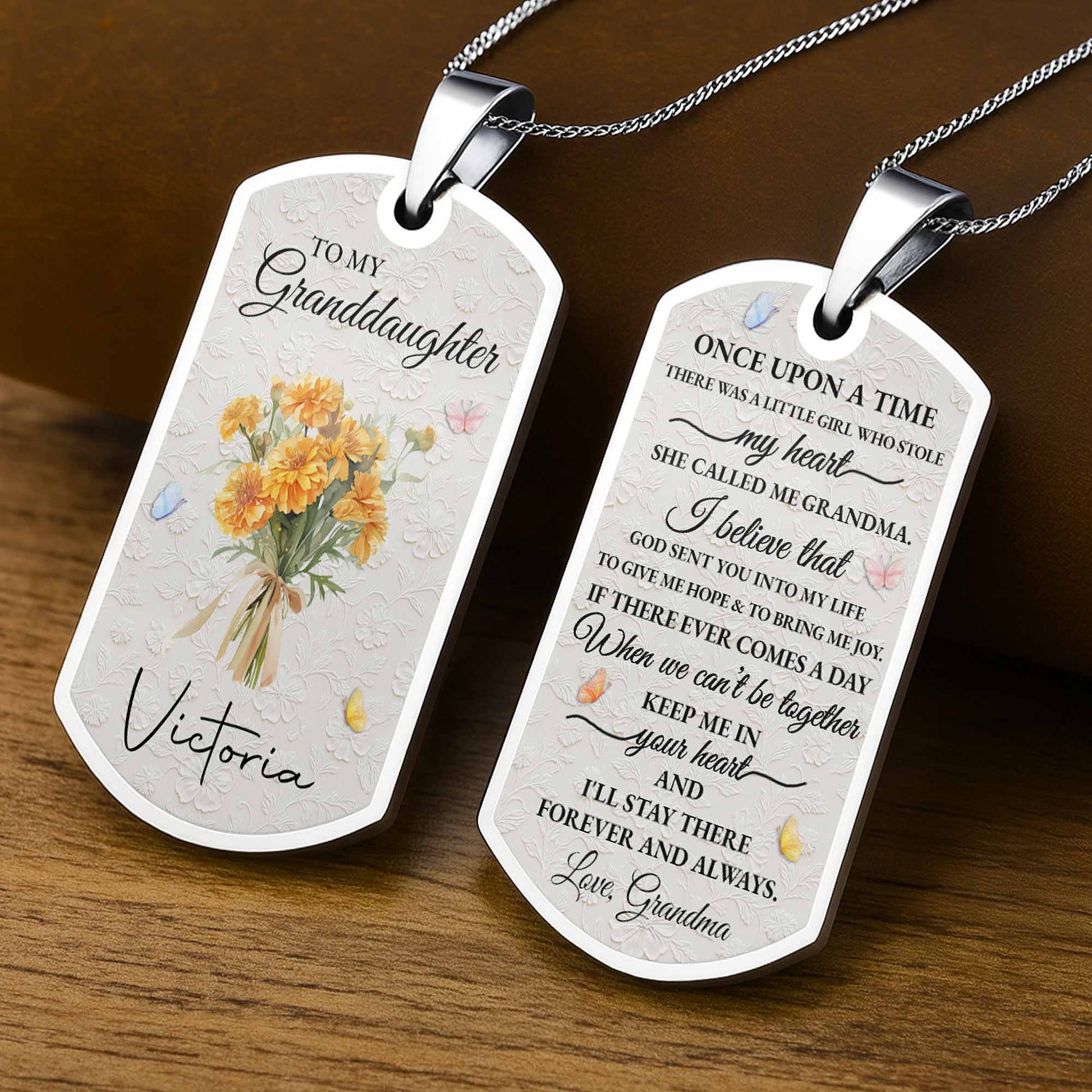 To My Granddaughter, Once Upon A Time, Love Grandma