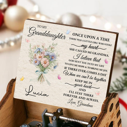 Once Upon A Time, Flowers And Ribbon Music Box