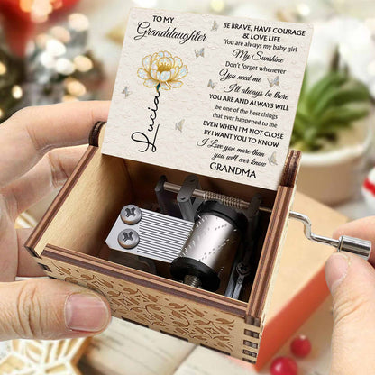 To My Granddaughter, Always My Sunshine