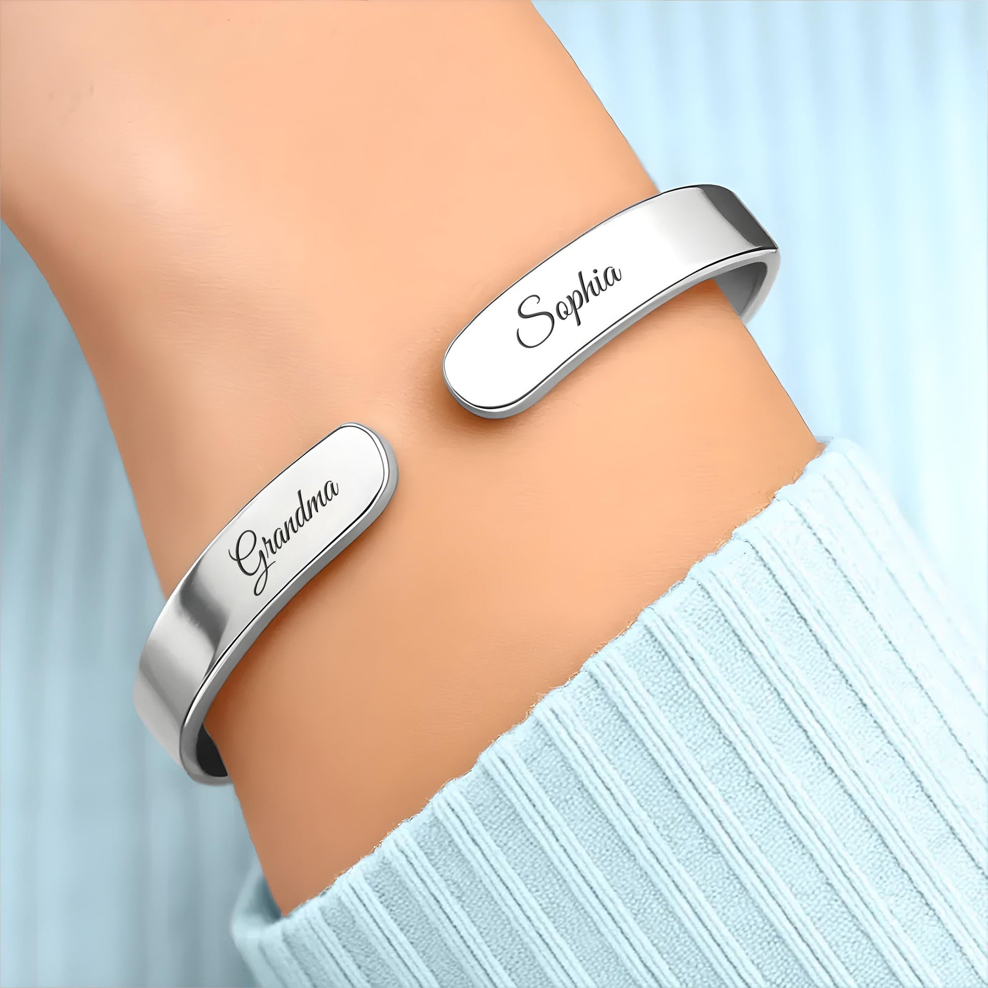 Straighten Your Crown, Inspirational Custom Bracelet For Granddaughter