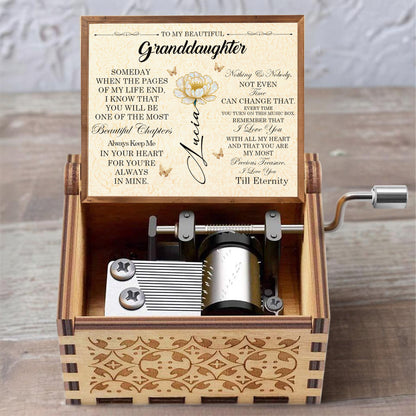 To My Beautiful Granddaughter, One Of The Most Beautiful Chapters