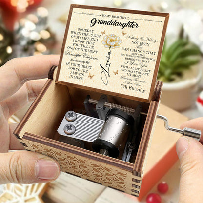 To My Beautiful Granddaughter, One Of The Most Beautiful Chapters