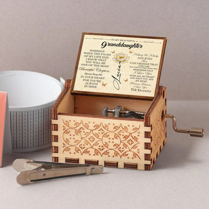 To My Beautiful Granddaughter, One Of The Most Beautiful Chapters