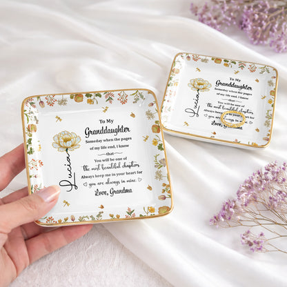 To My Granddaughter, Beautiful Life Chapters, Flowers