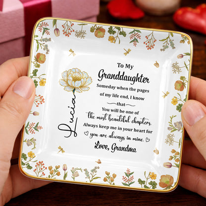 To My Granddaughter, Beautiful Life Chapters, Flowers