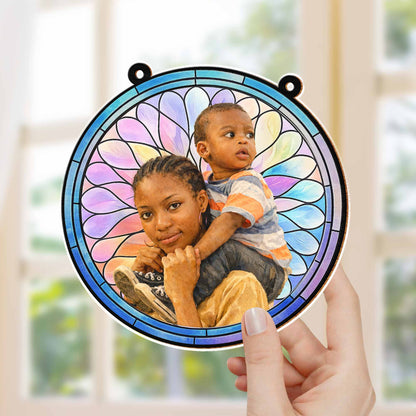 Timeless Bond Between Mother And Daughter Suncatcher