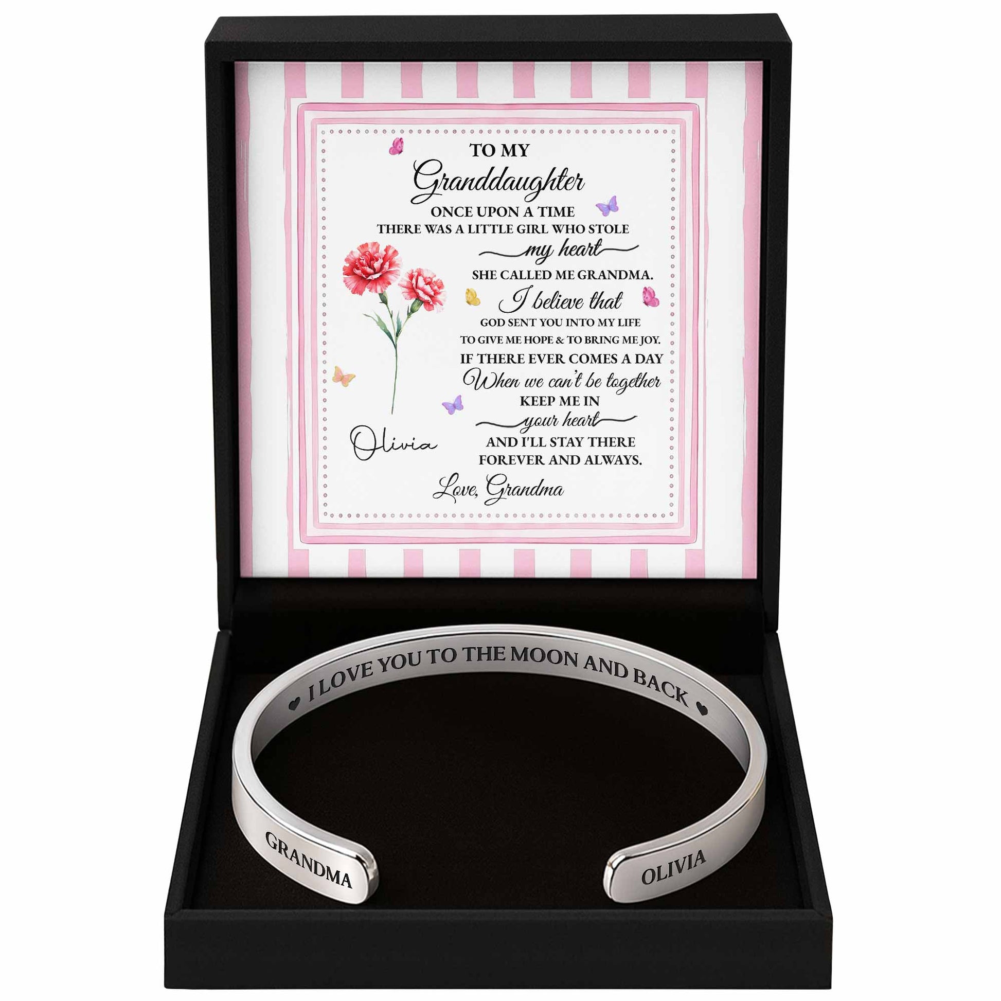 I Love You To The Moon And Back Stars Bracelet