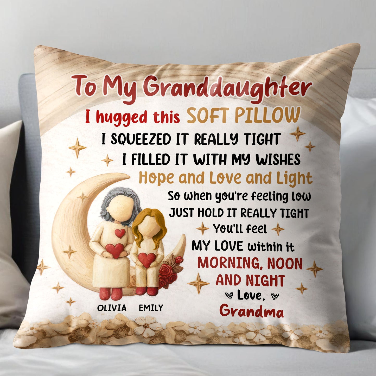 To My Granddaughter, Hope and Love and Light, Moon and Stars