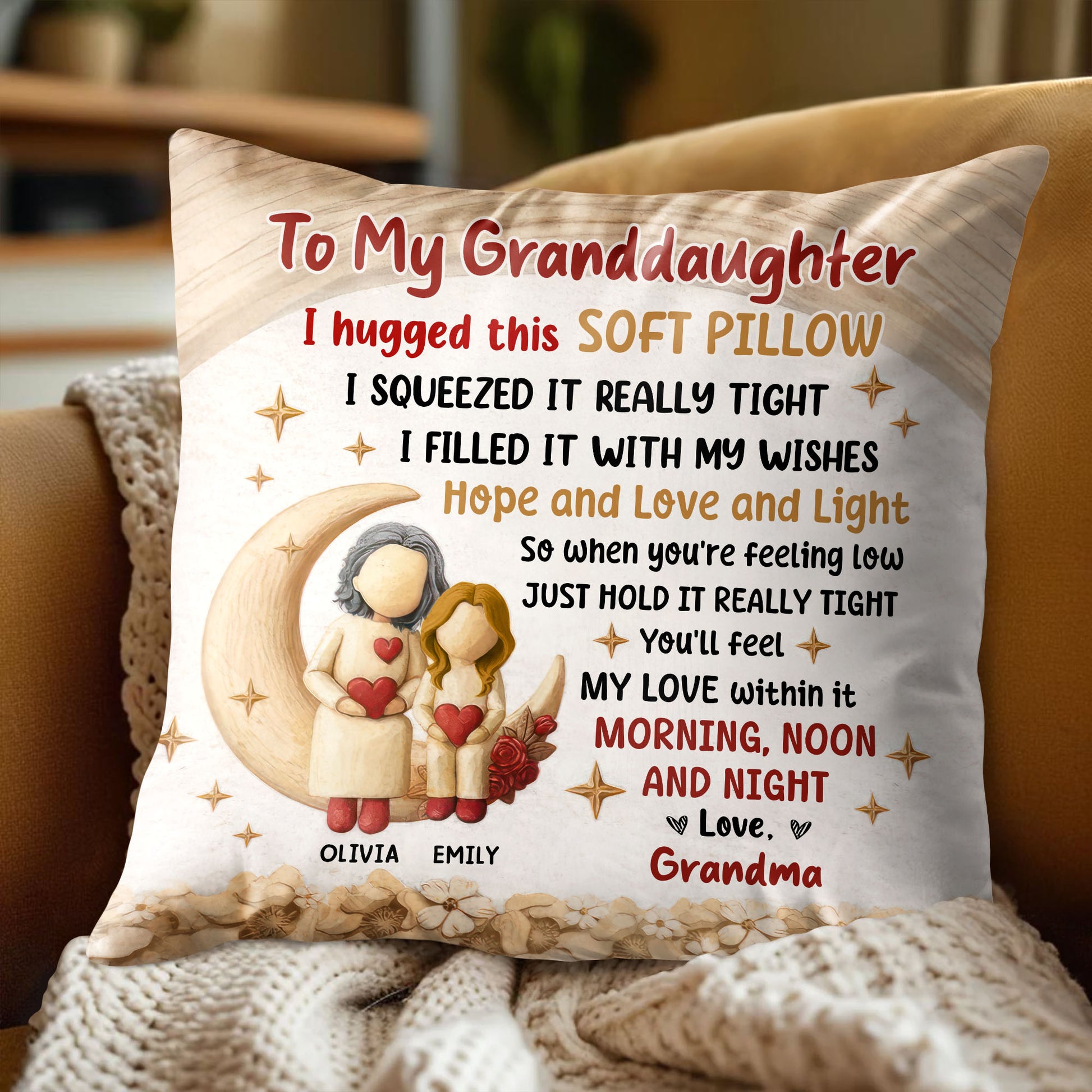 To My Granddaughter, Hope and Love and Light, Moon and Stars