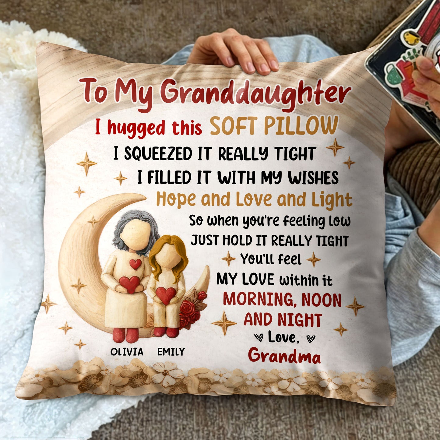 To My Granddaughter, Hope and Love and Light, Moon and Stars