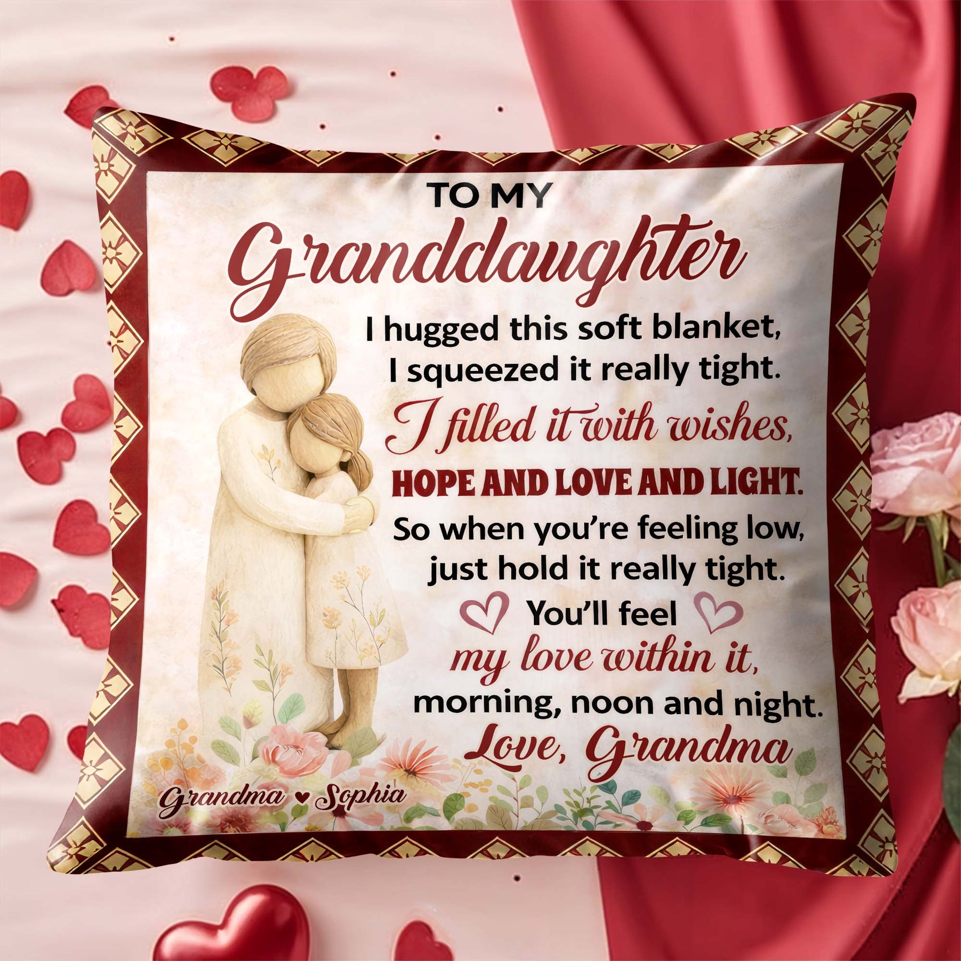 To My Granddaughter, Love and Light, Hope and Wishes