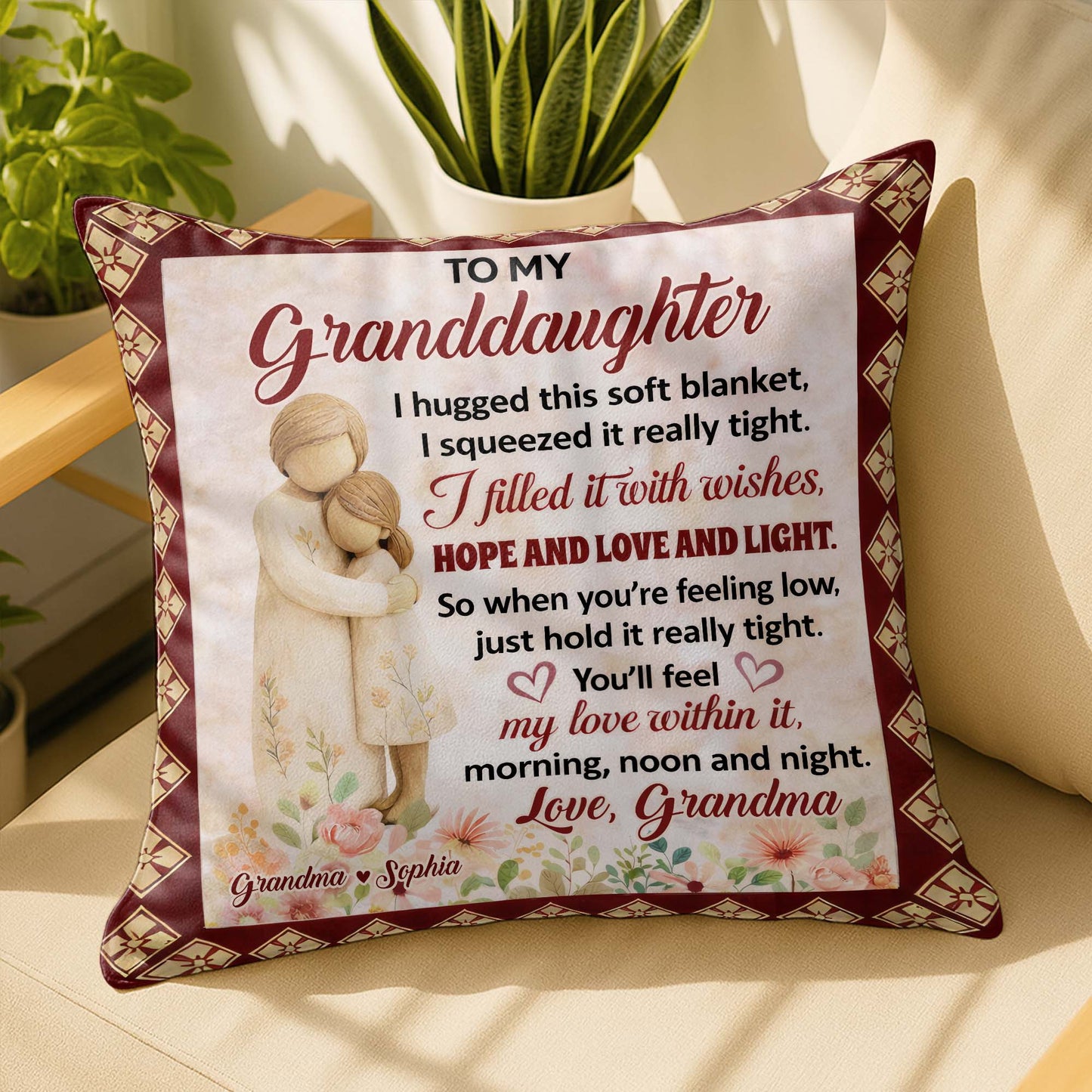 To My Granddaughter, Love and Light, Hope and Wishes