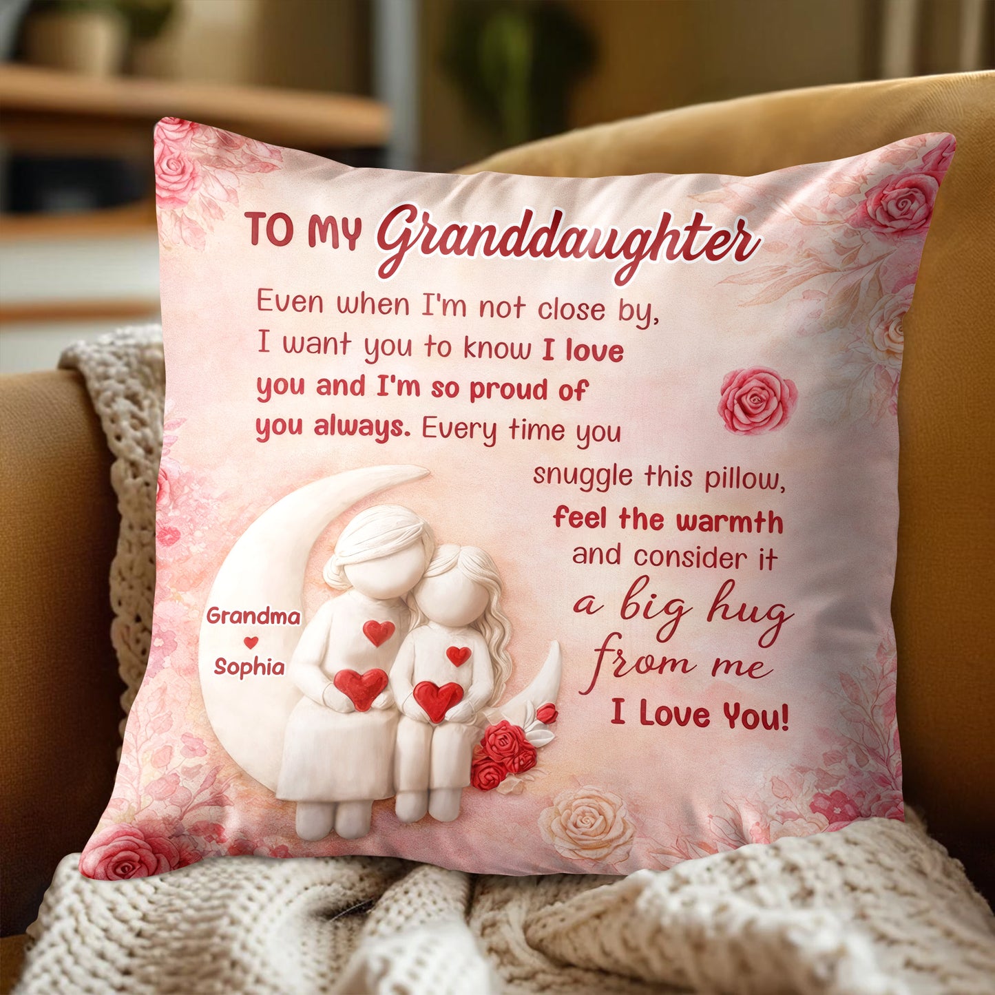 To My Granddaughter, Feel The Warmth and Consider It A Big Hug