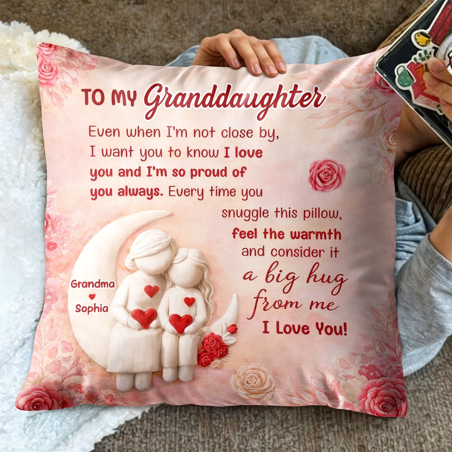 To My Granddaughter, Feel The Warmth and Consider It A Big Hug