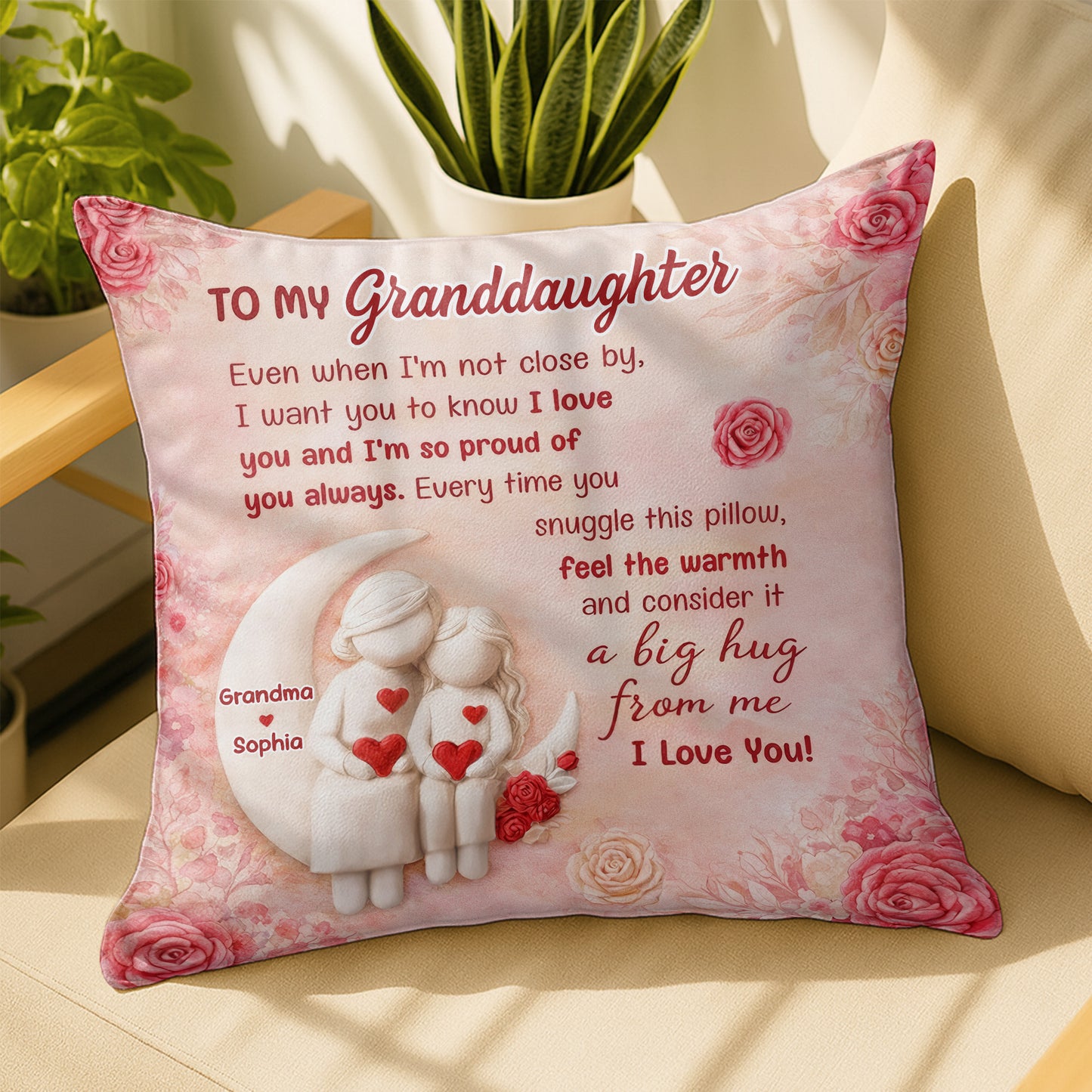 To My Granddaughter, Feel The Warmth and Consider It A Big Hug