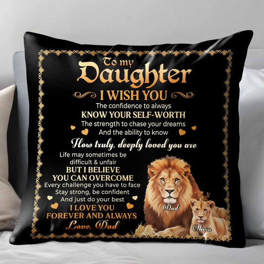 To My Granddaughter, I Wish You Strength, Lions