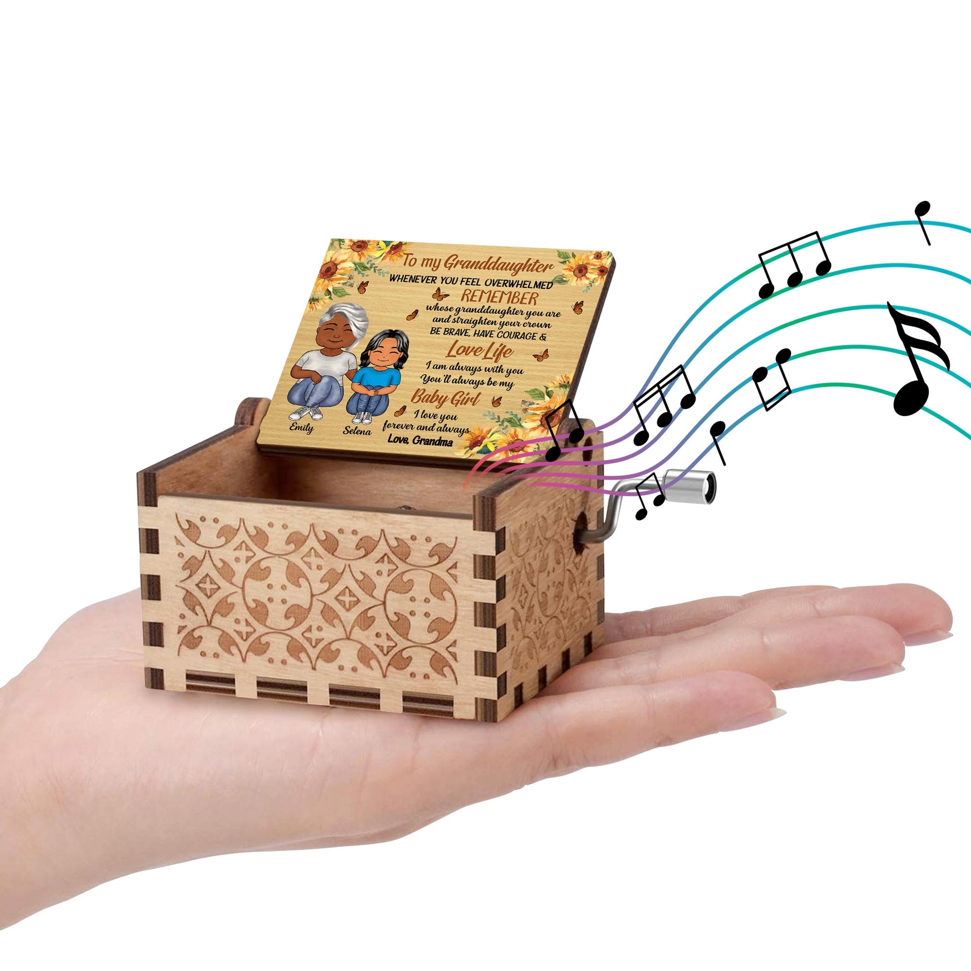 To My Granddaughter Remember Whose Granddaughter You Are