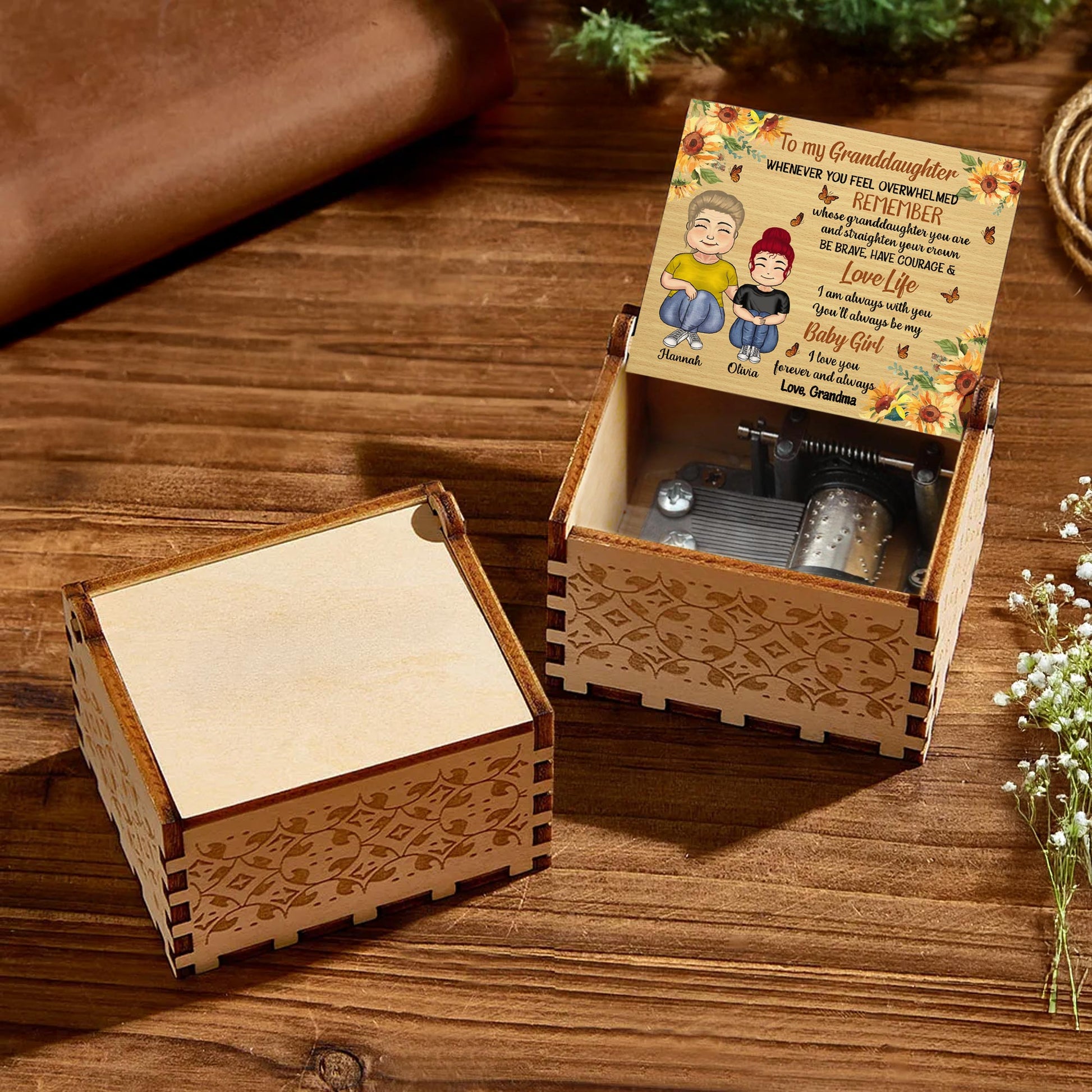 To My Granddaughter Remember Whose Granddaughter You Are