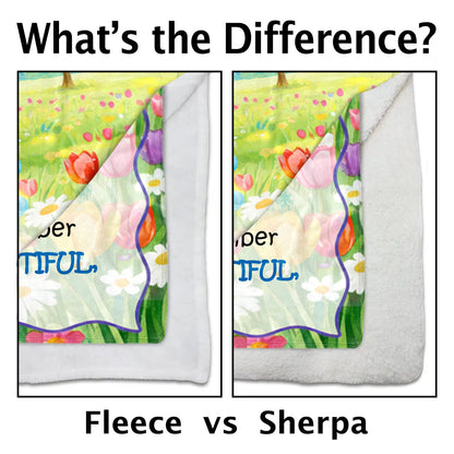 To My Granddaughter, Always Remember You Are Loved, Flowers And Trees