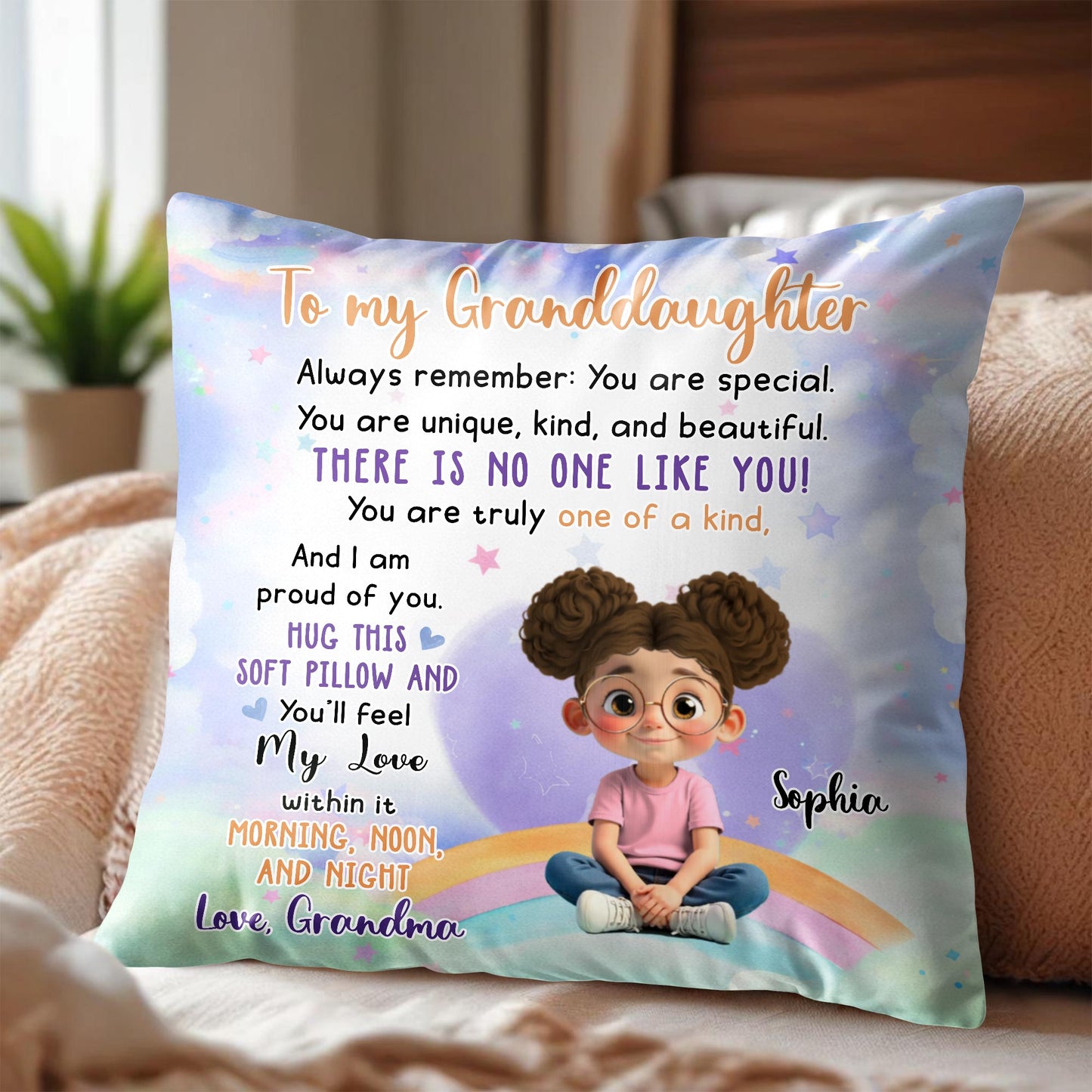 To My Granddaughter, Always Remember You Are Special