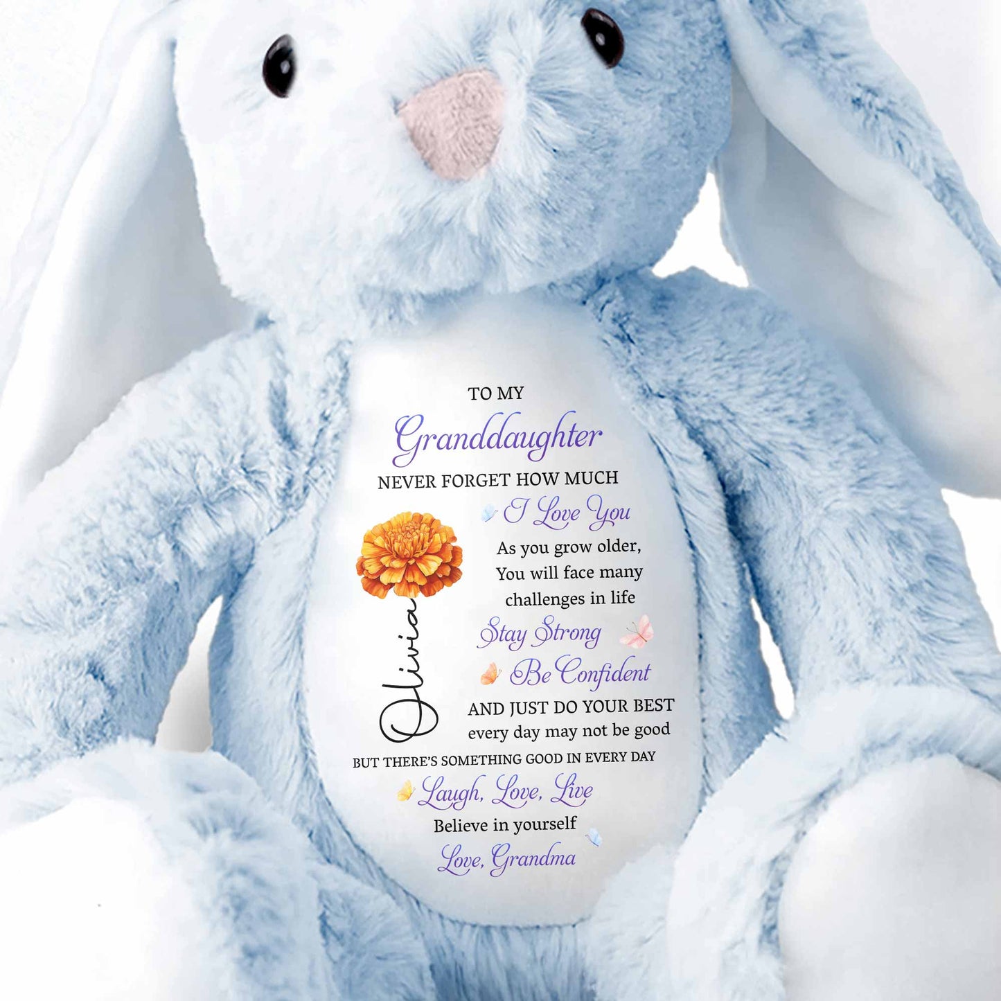 To My Granddaughter, Never Forget, Love, Believe