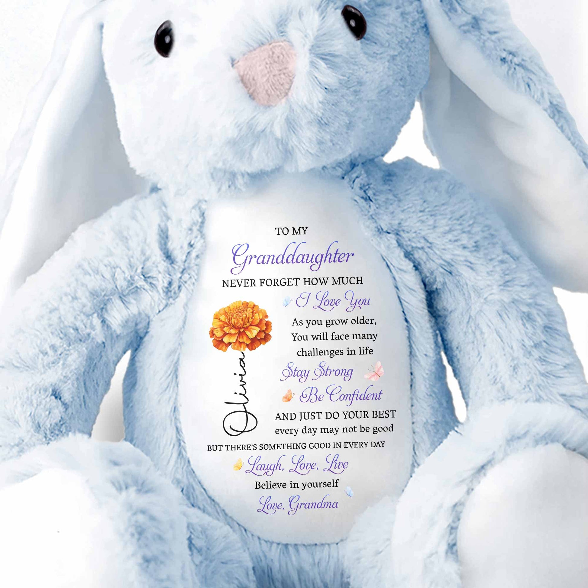 To My Granddaughter, Never Forget, Love, Believe