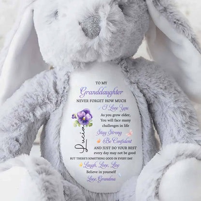 To My Granddaughter, Never Forget, Love, Believe