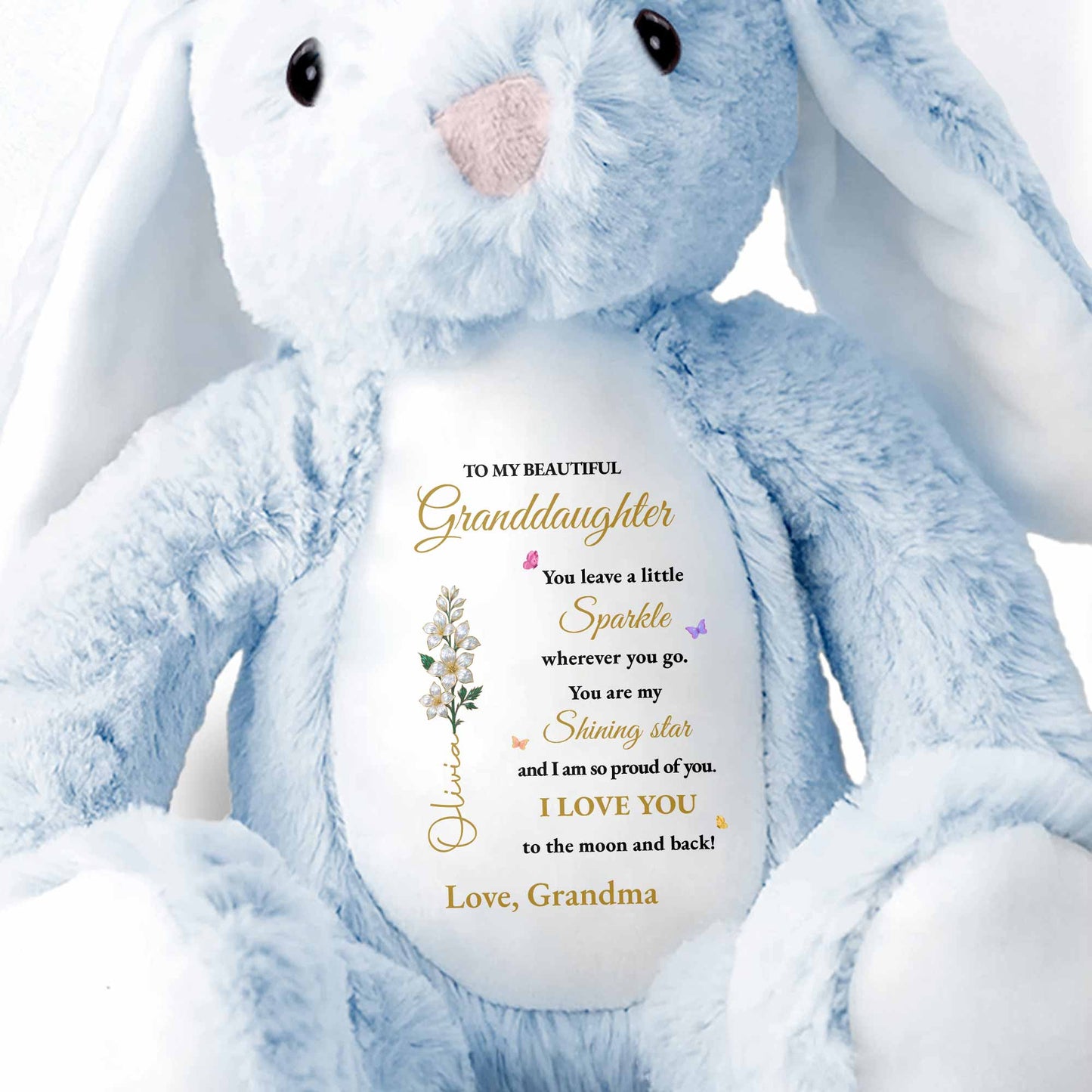 Leave A Little Sparkle Wherever You Go, Star And Flowers