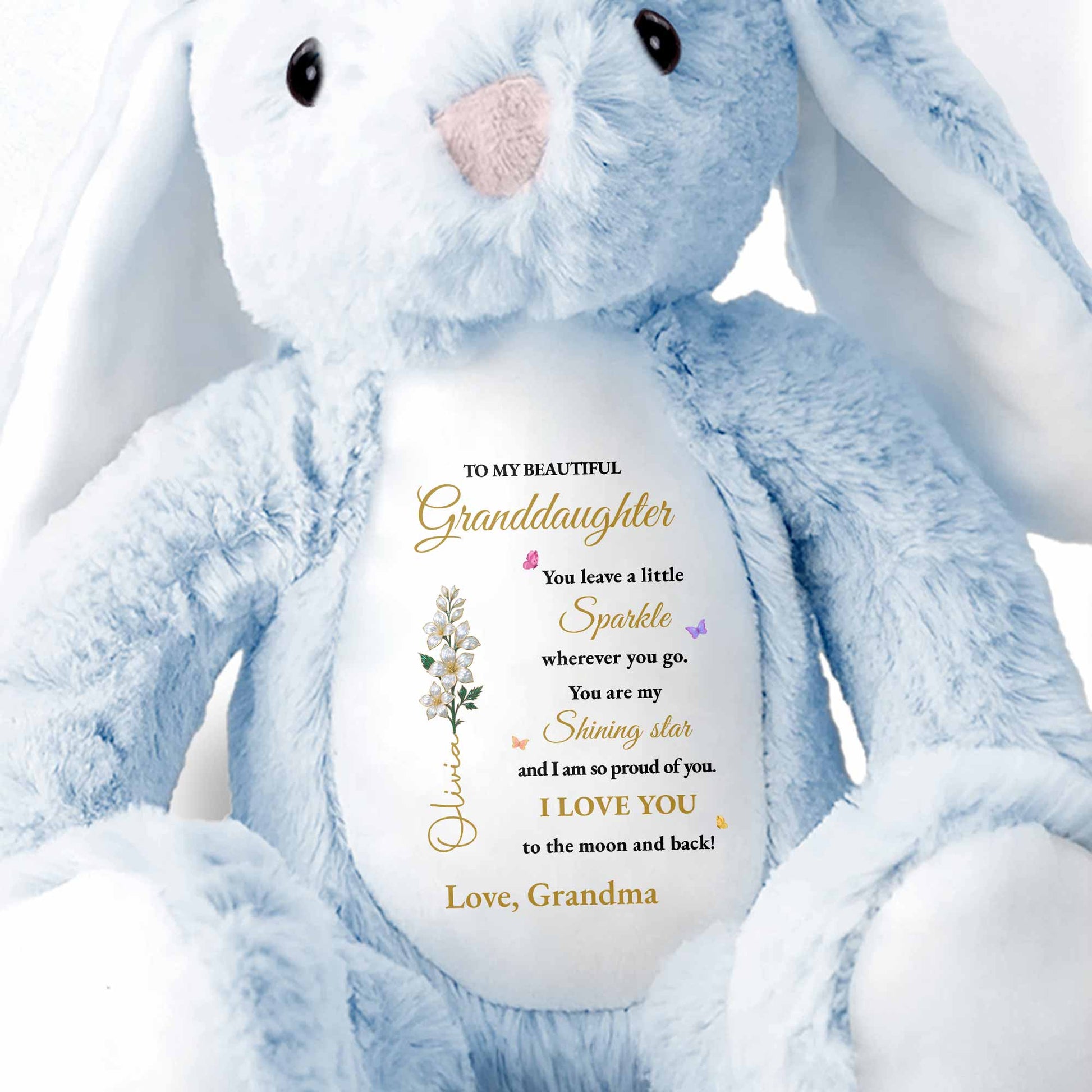 Leave A Little Sparkle Wherever You Go, Star And Flowers