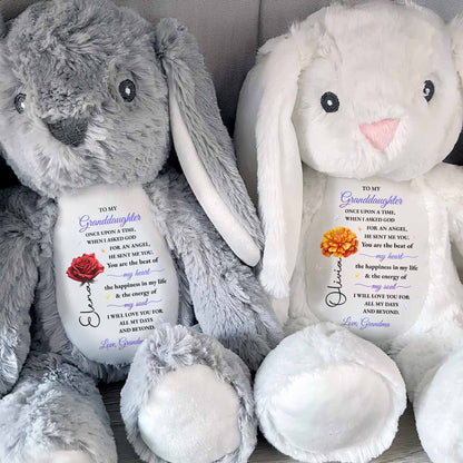 To My Granddaughter, Once Upon A Time With Flowers