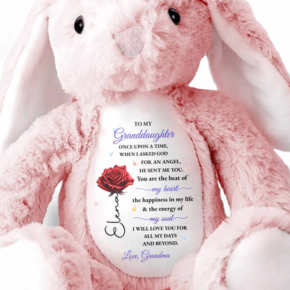 To My Granddaughter, Once Upon A Time With Flowers