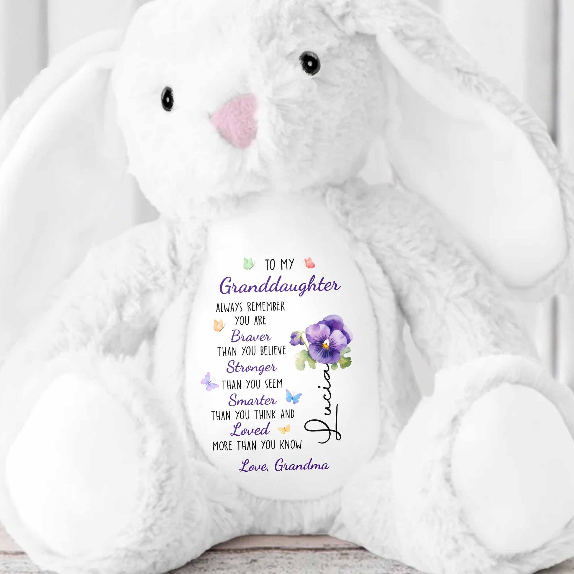 To My Granddaughter, Always Remember, Flowers