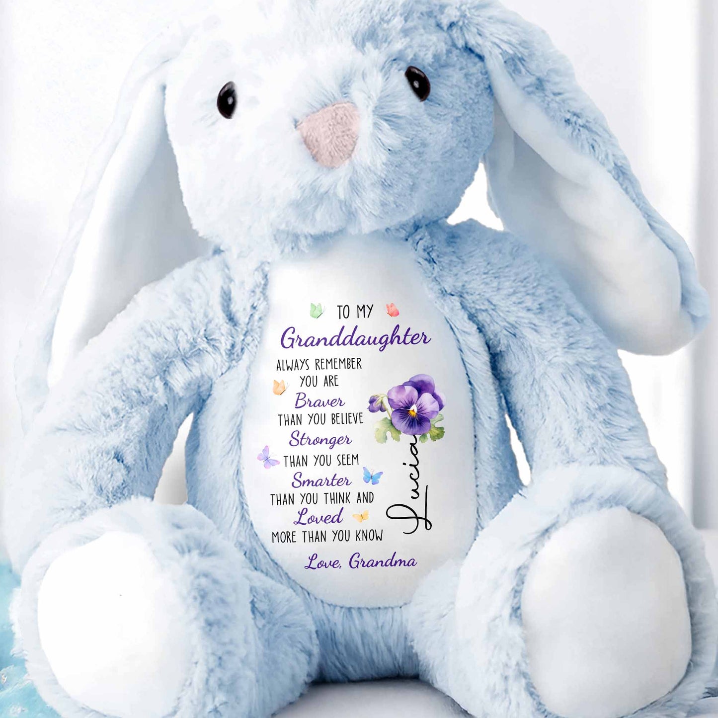 To My Granddaughter, Always Remember, Flowers